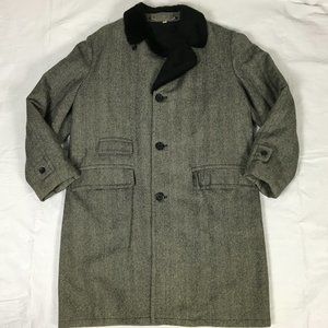 Vintage Timme Tuft Western Coat Herringbone 42L